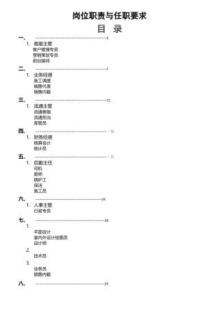 岗位职责与任职要求