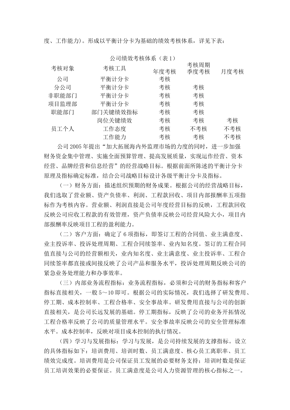 某公司绩效与薪酬相结合的管理体系研讨_第3页