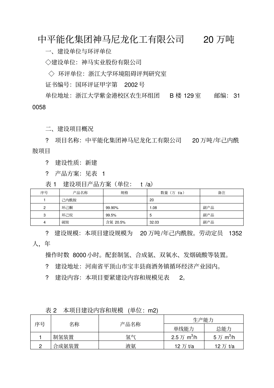 中平能化集团神马尼龙化工有限公司20万吨_第1页