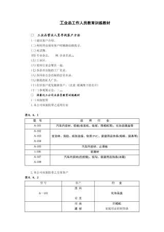 工业品工作人员教育(14页)
