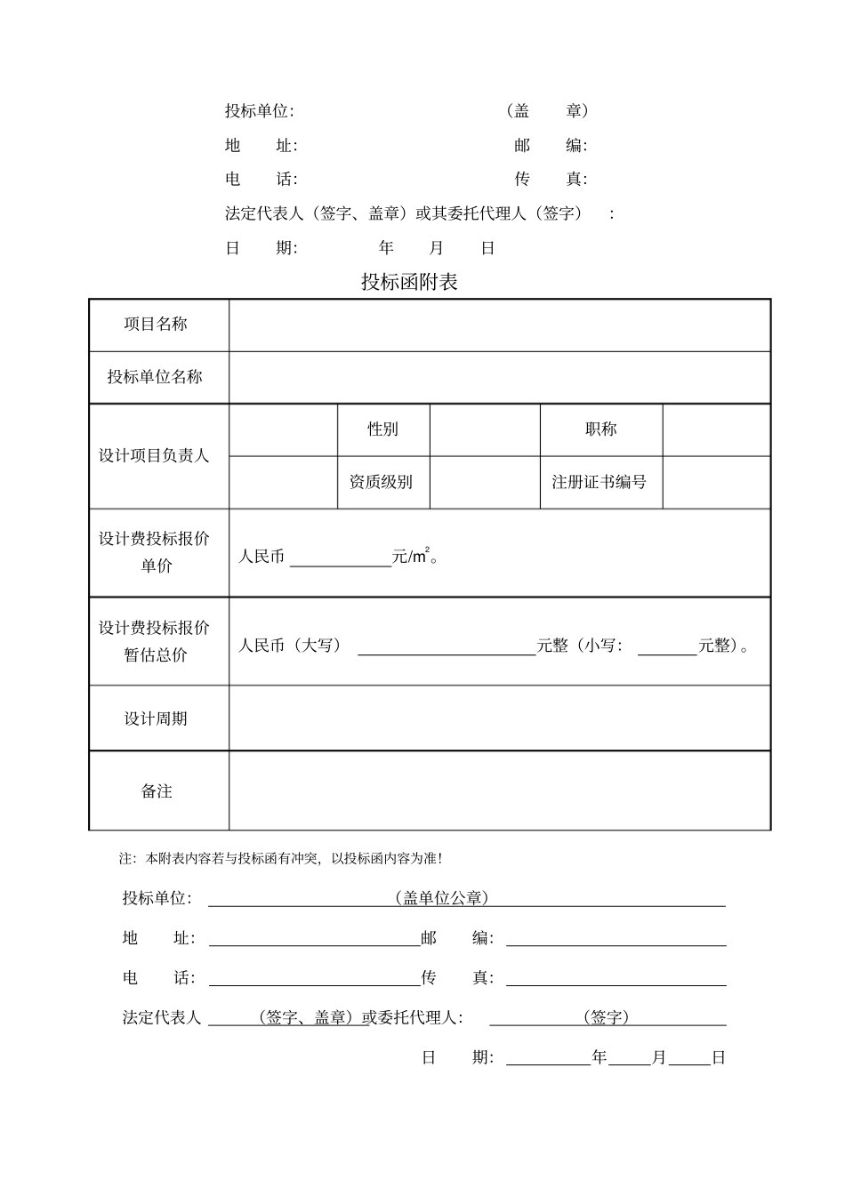 投标文件格式及要求_第3页