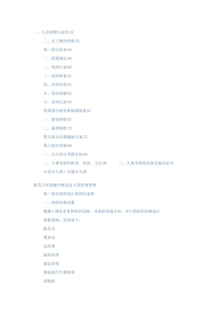 ××有限责任公司人力资源管理规划书