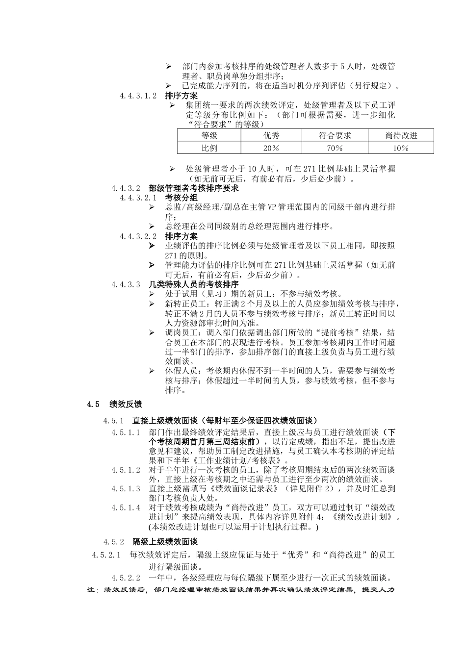 联想集团有限公司员工绩效管理工作规范（职员岗）_第3页