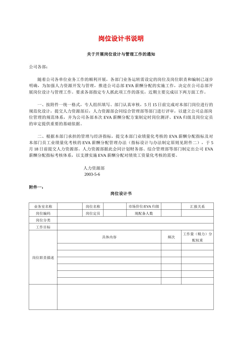 岗位设计书说明._第1页