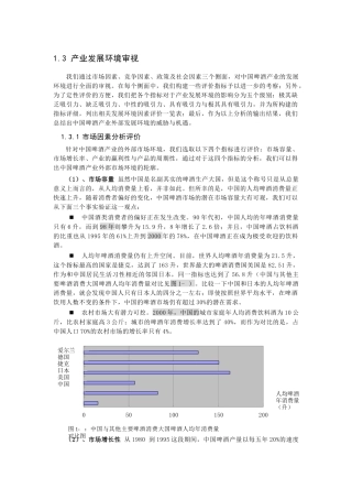 产业发展环境审视