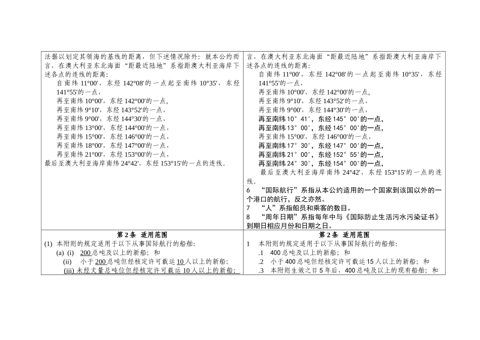 防止船舶生活污水污染规则_第2页