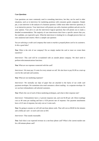 面试技巧培训资料（英文版）