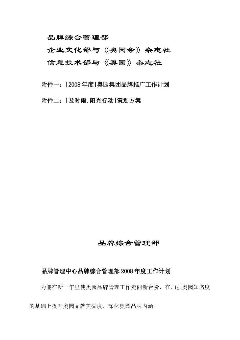 某集团品牌管理年度工作计划_第2页