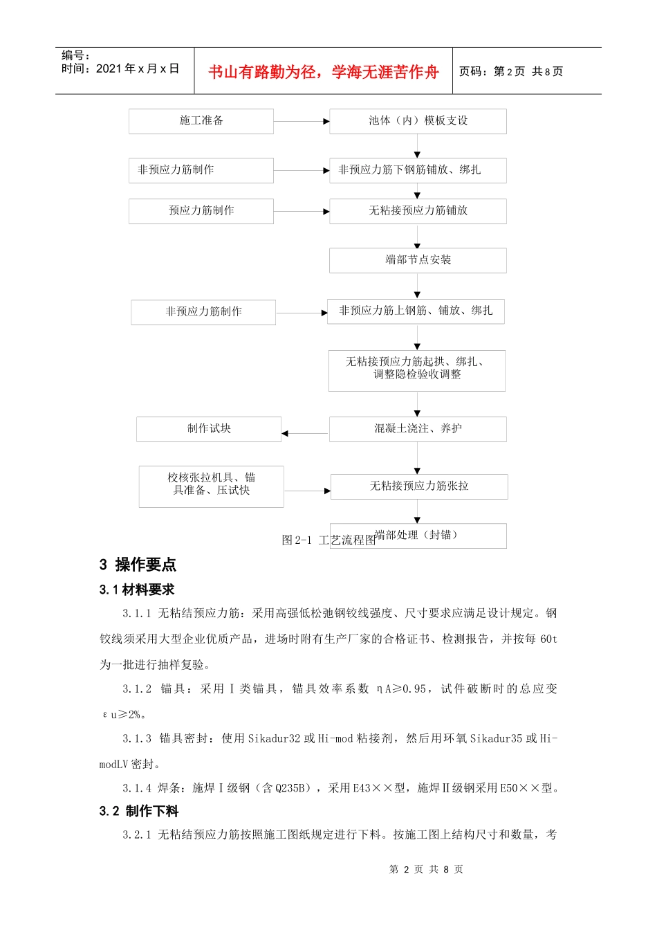 浅谈超大面积、超薄预应力施工_第2页