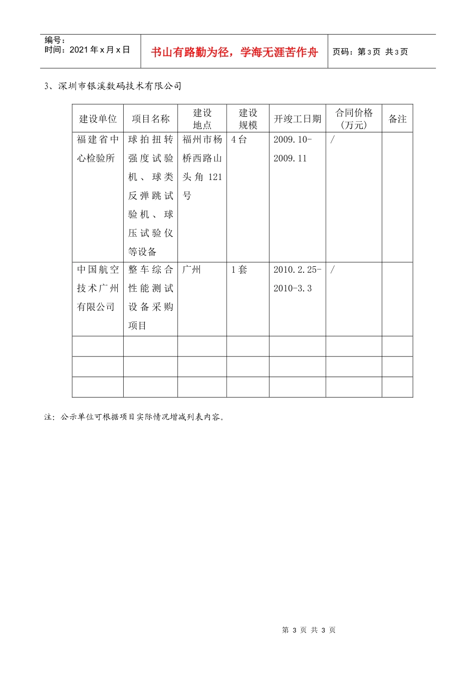 深圳市建设工程货物及服务类招标项目_第3页