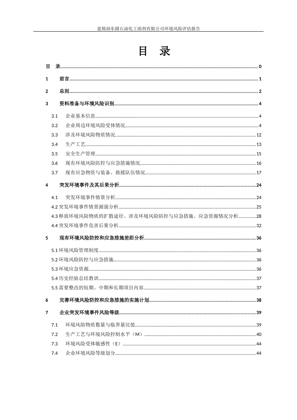 润东圆环境风险评估报告_第2页