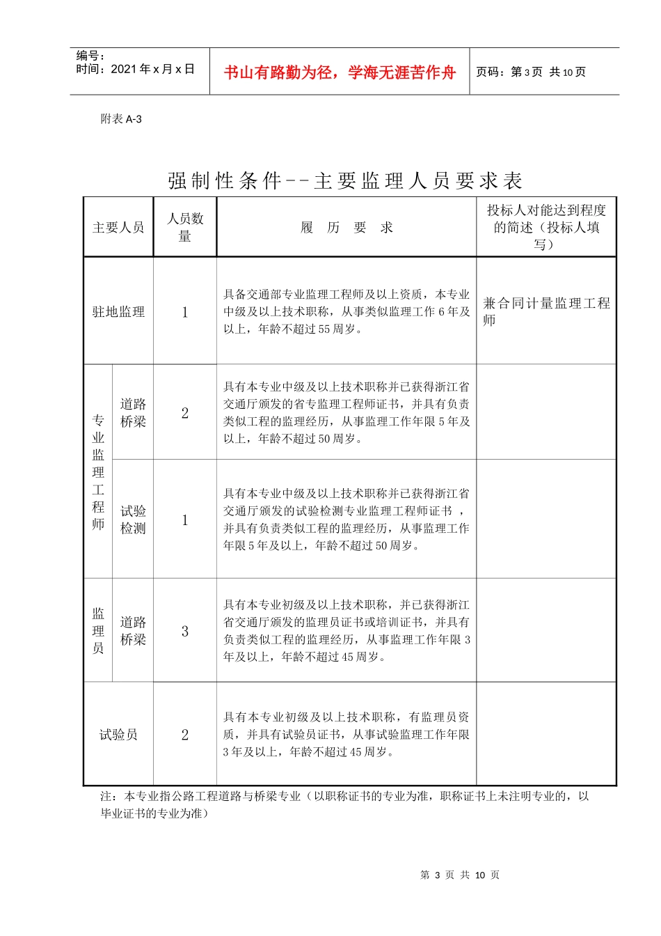 海宁市硖许公路(某汽车至许村段)改建工程_第3页