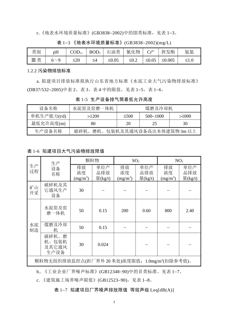 海螺水泥项目环评_第3页