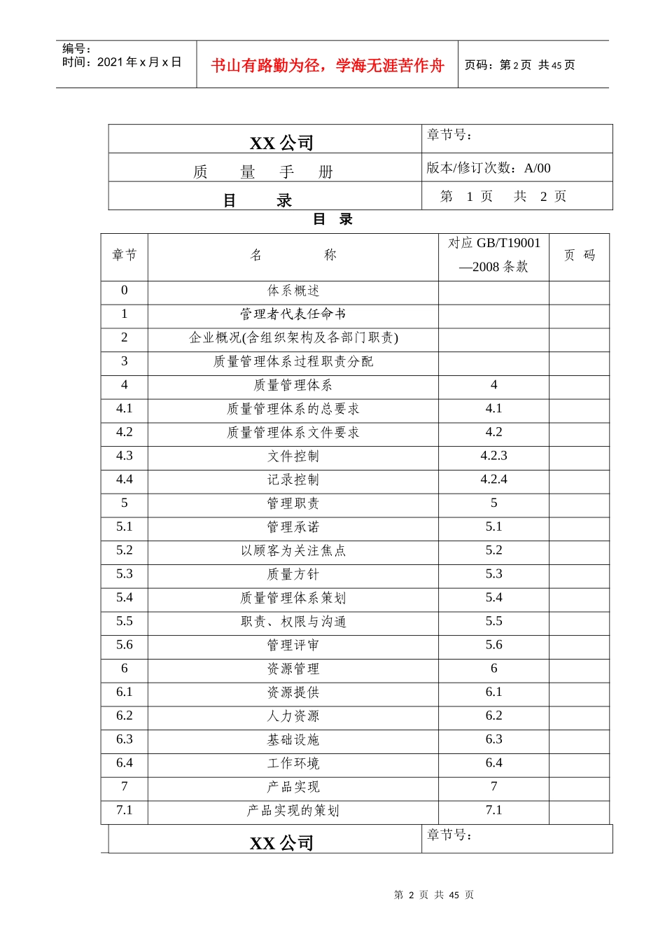 消防器材公司质量手册1doc_第2页
