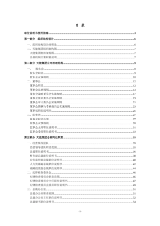 浙江天能集团有限公司组织手册