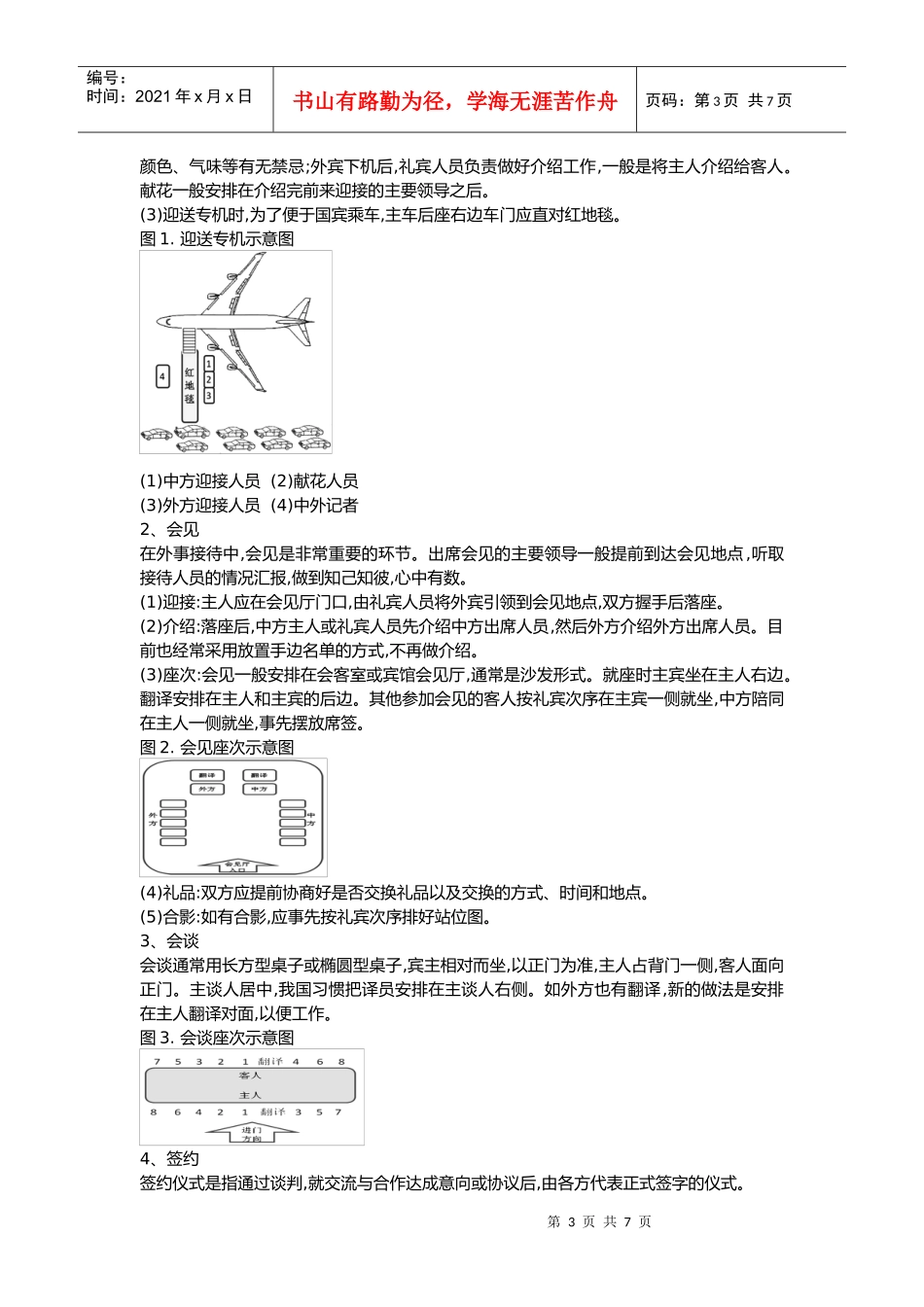 涉外礼宾、礼仪与出国访问_第3页