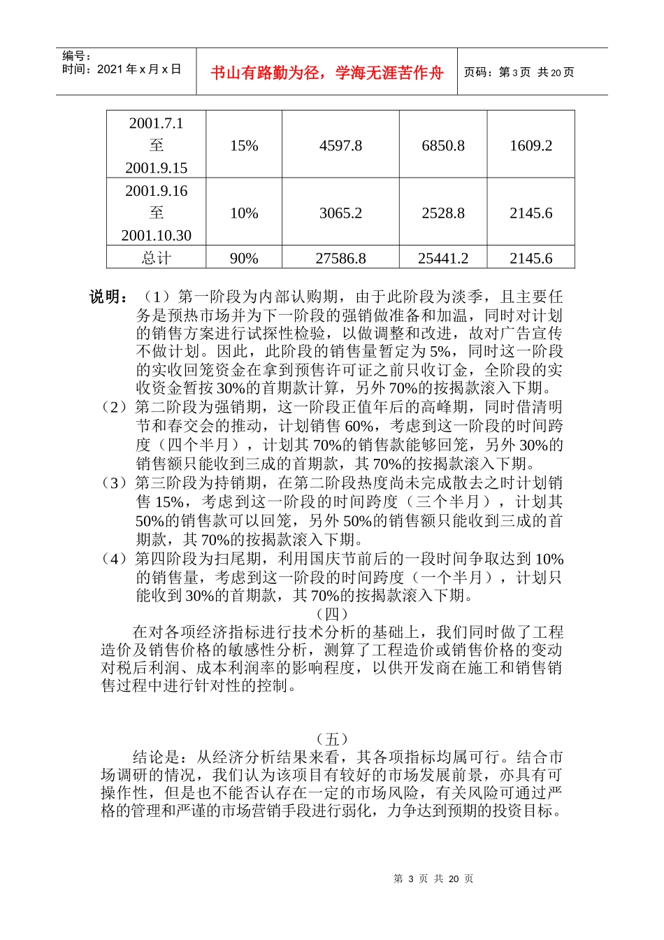 深圳外销项目经典策划报告研讨_第3页