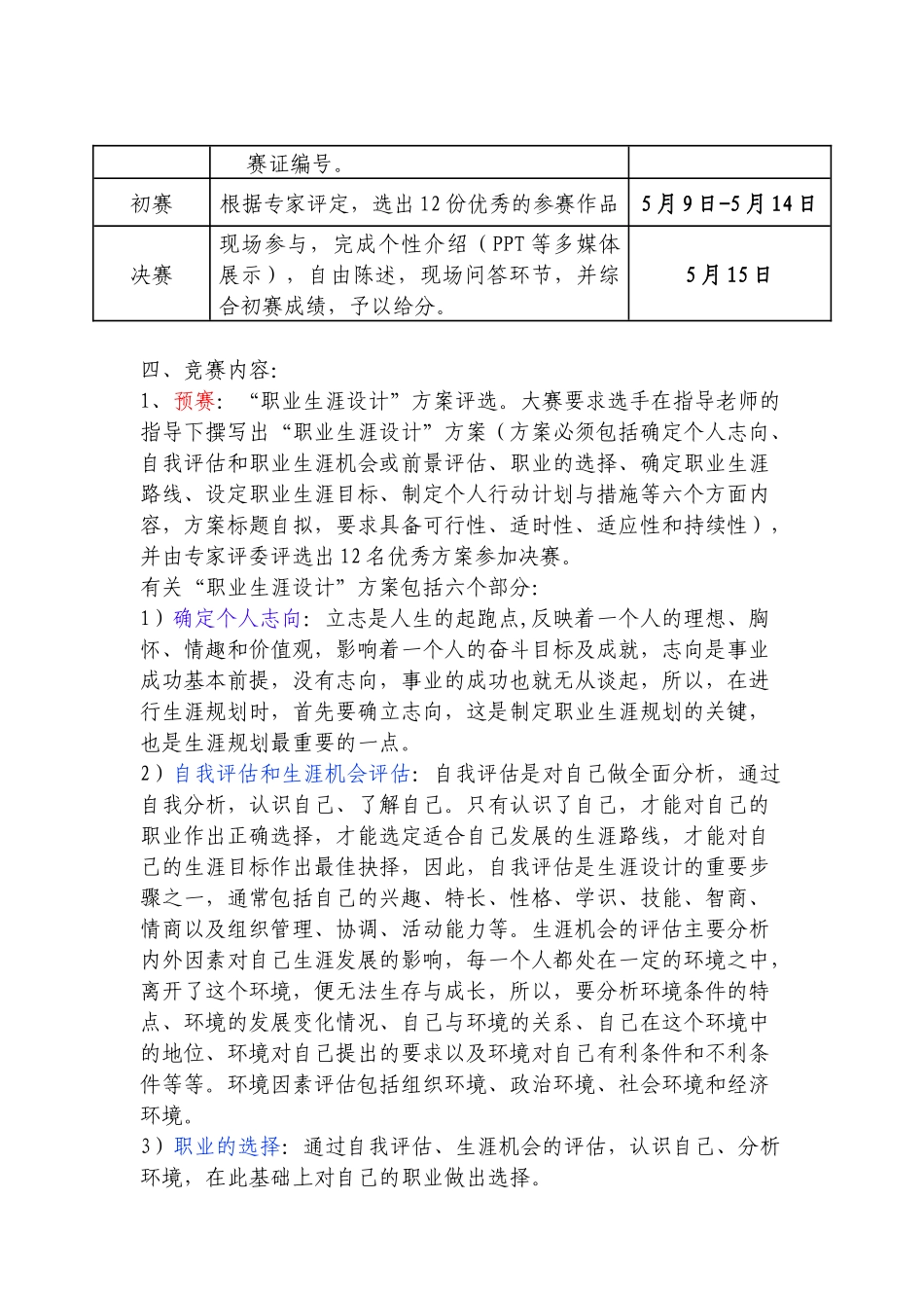 “七匹狼杯”沈阳建筑大学首届大学生职业规划大赛活动细则_第3页