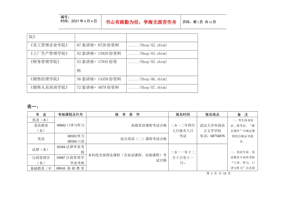 湖北年度自学考试上机报名时间安排_第2页