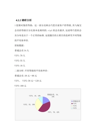 淘宝网促销调研问卷数据分析