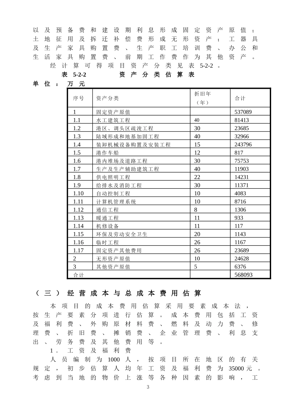 港口项目投资效益分析_第3页