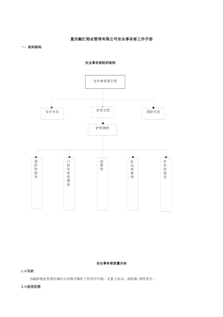 安全事务部工作手册