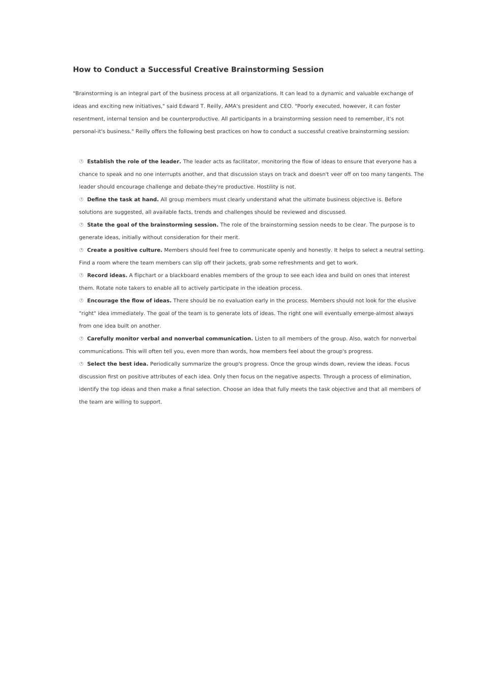 该如何引导成功的有创造力英文_第1页