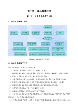 地埋管施工组织方案培训讲义