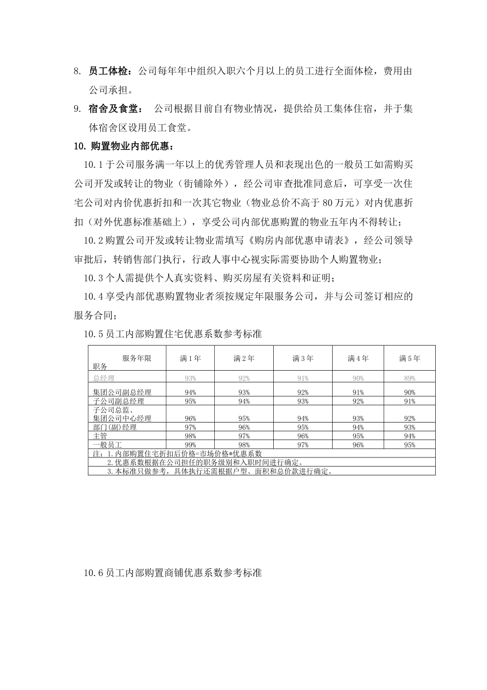 福利管理规定_第3页