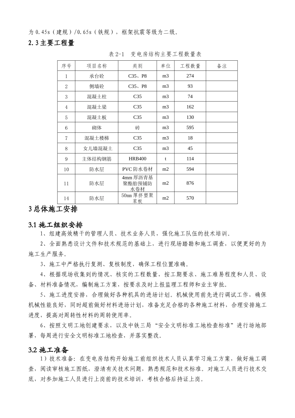 变电房施工方案培训资料_第2页