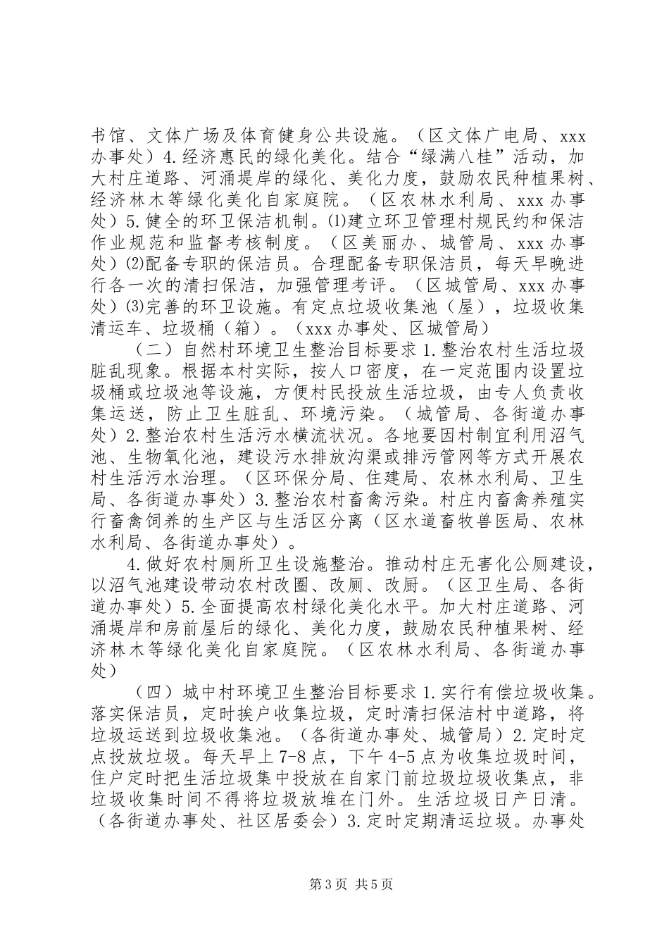 宜居农村建设工作方案_第3页