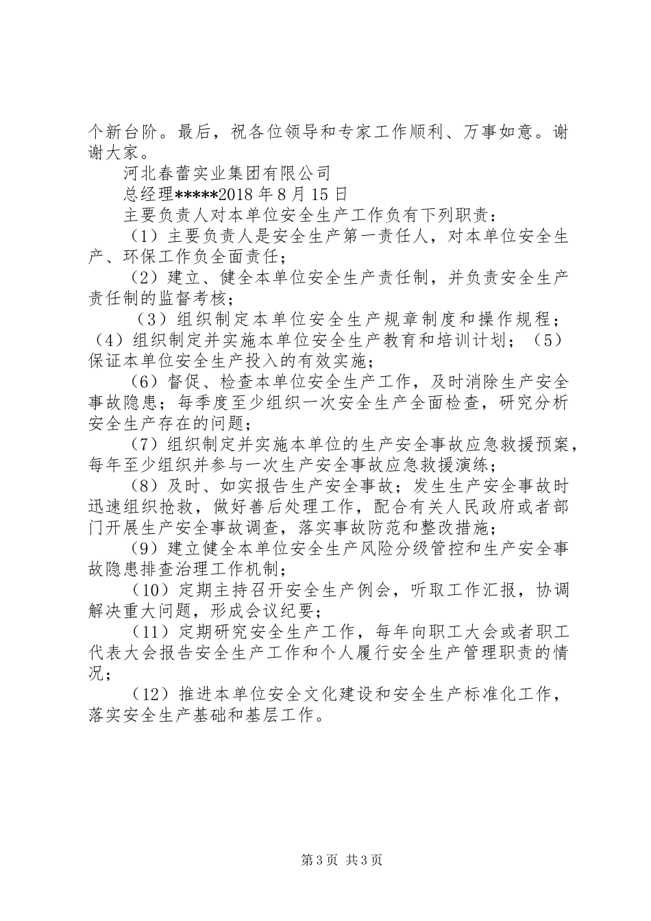 安全标准化评审报告 _第3页