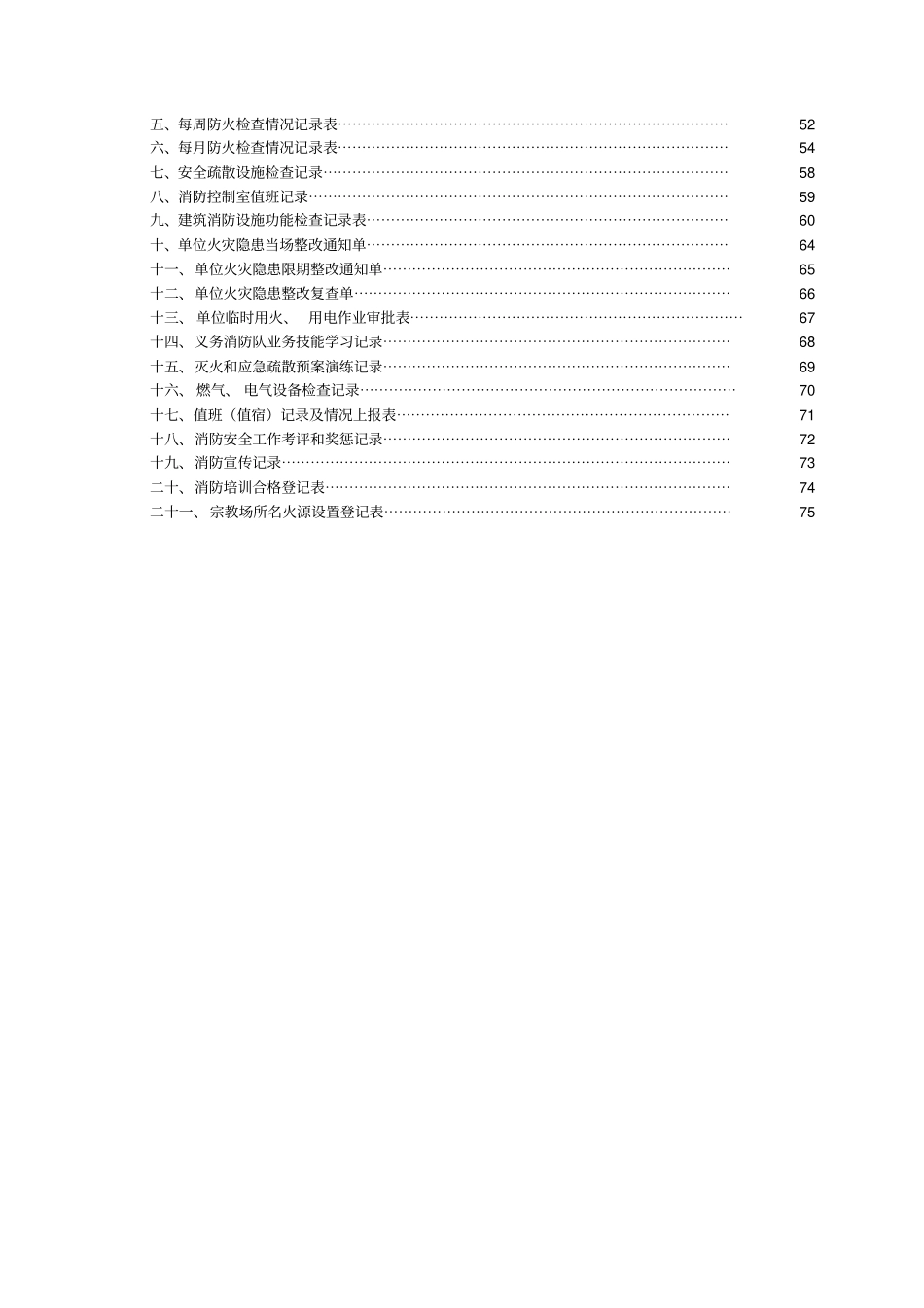 宗教场所消防安全管理制度汇编_第2页