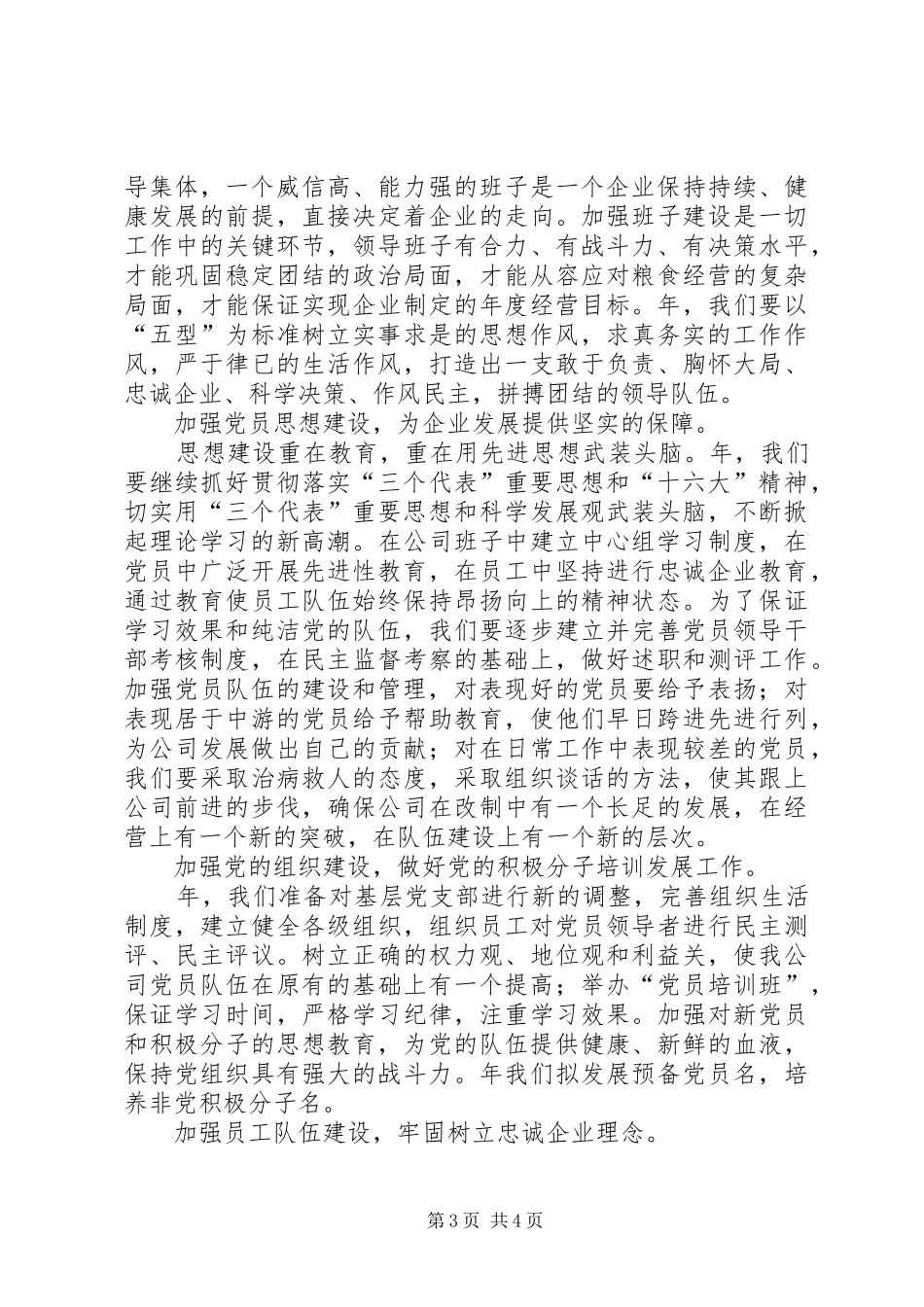 （某公司）某年党务工作总结_第3页