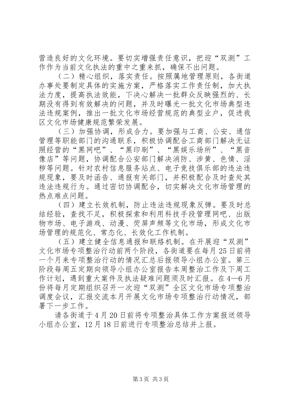 区政办文化市场整治方案_第3页