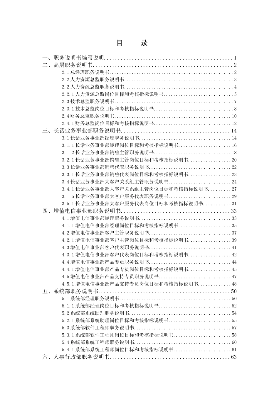 XX职务说明书v45-HR猫猫_第2页