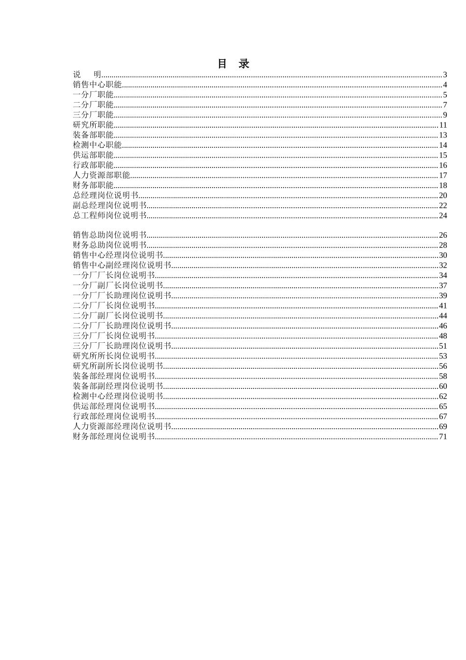 XX针布公司岗位说明书大全（ 73页）_第2页