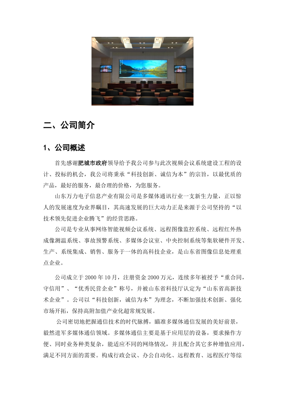 肥城市政府会议室技术方案_第3页
