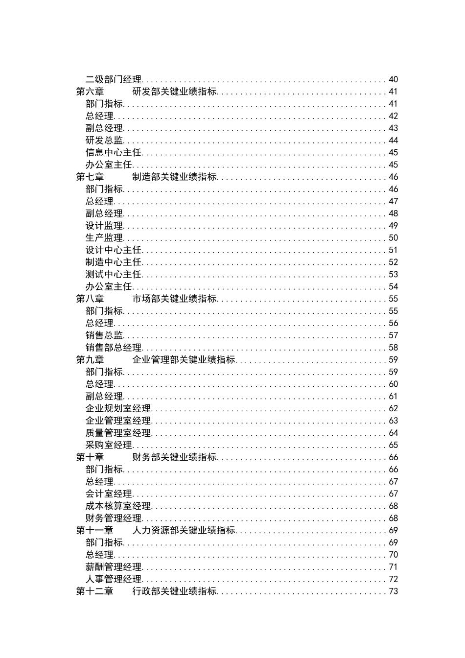 《第三篇成长型企业部门及岗位KPI指标库》_第3页