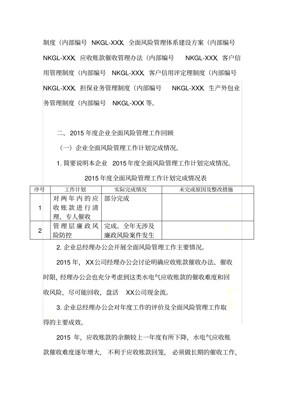 2016年度企业全面风险管理报告_第3页