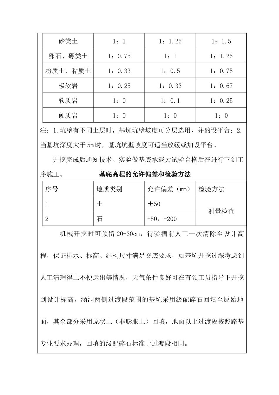 涵洞基础施工技术交底_第3页