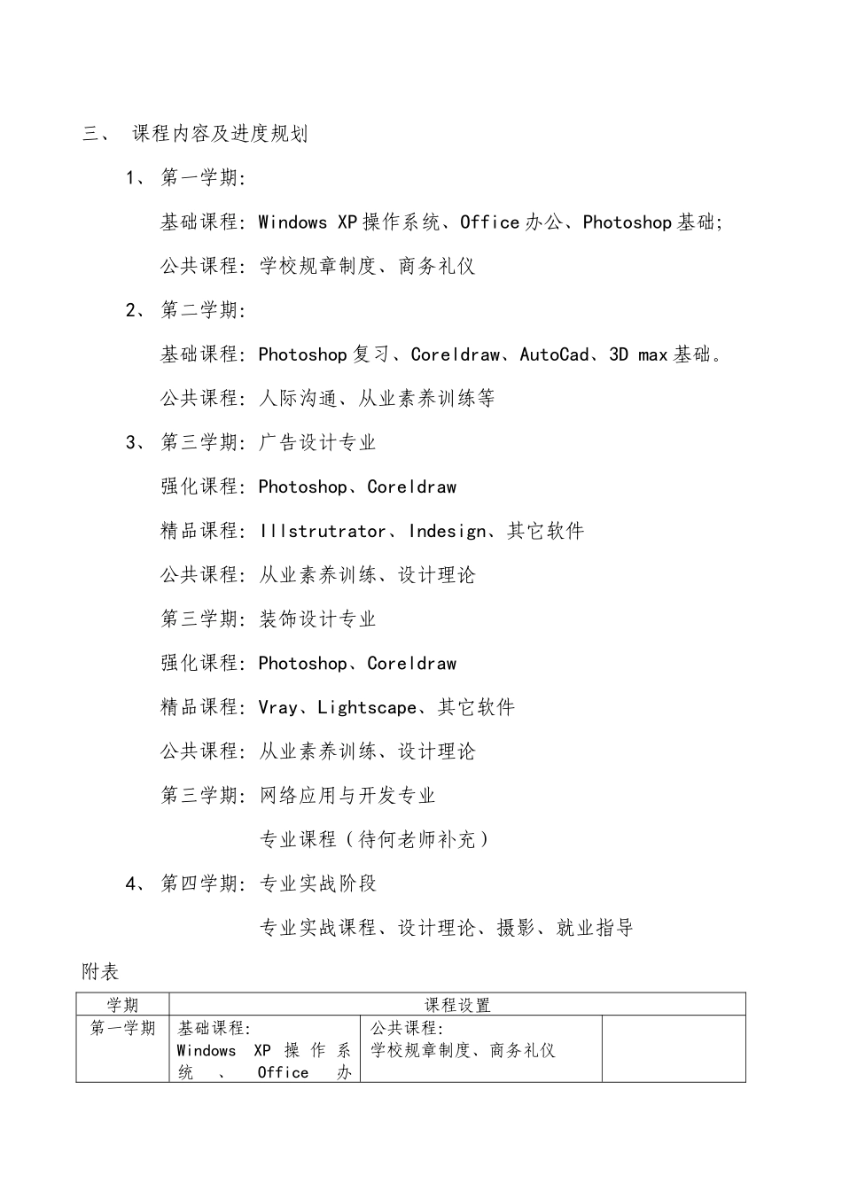 金华职业高中全程教学规划_第2页