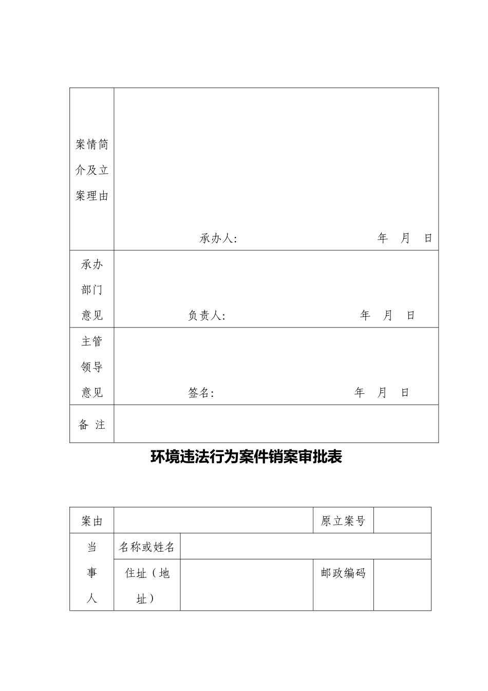 XXXX版行政处罚文书格式_第3页