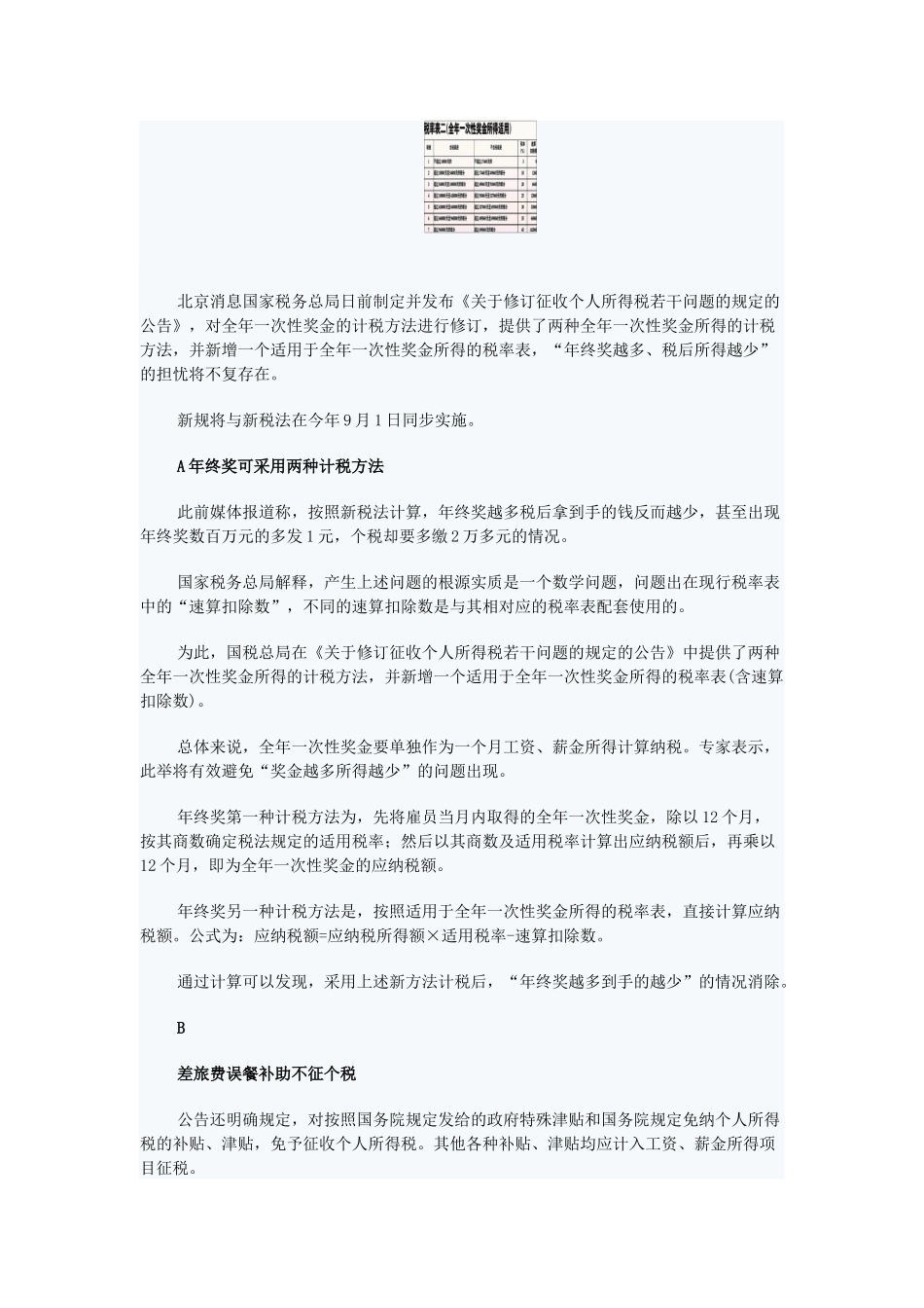 漫谈年终奖计税方法调整公告系伪造_第3页