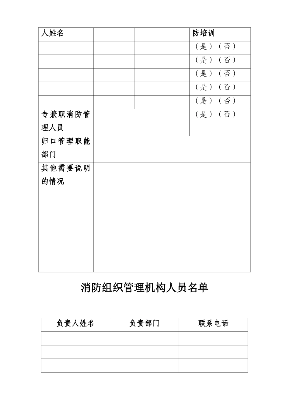 广东省消防安全重点单位消防档案_第3页