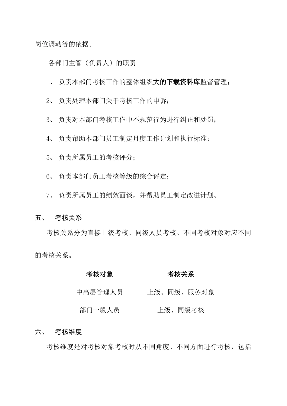 某地产公司绩效考核方案_第3页