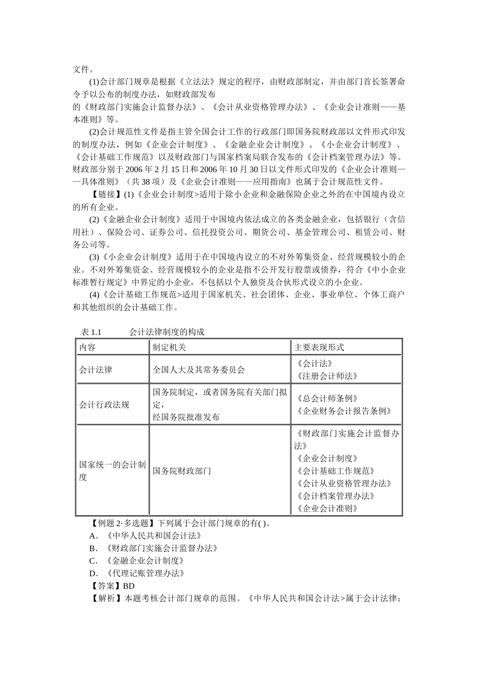 财经法规与会计职业道德各章节重点讲解汇总_第3页