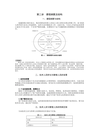 从专业人才走向管理