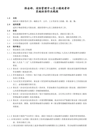 保安部、消防管理中心