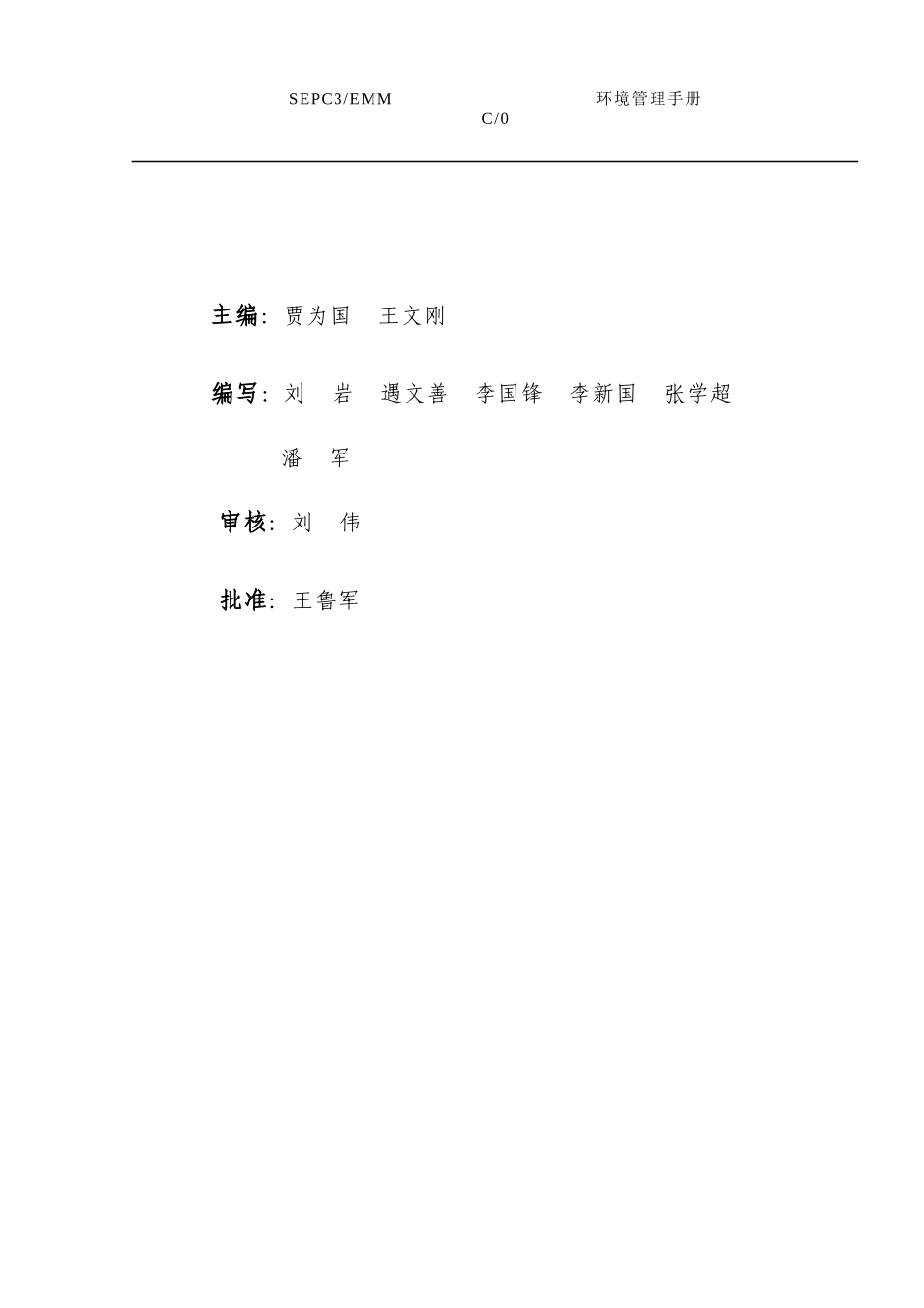 电力公司环境管理手册_第2页